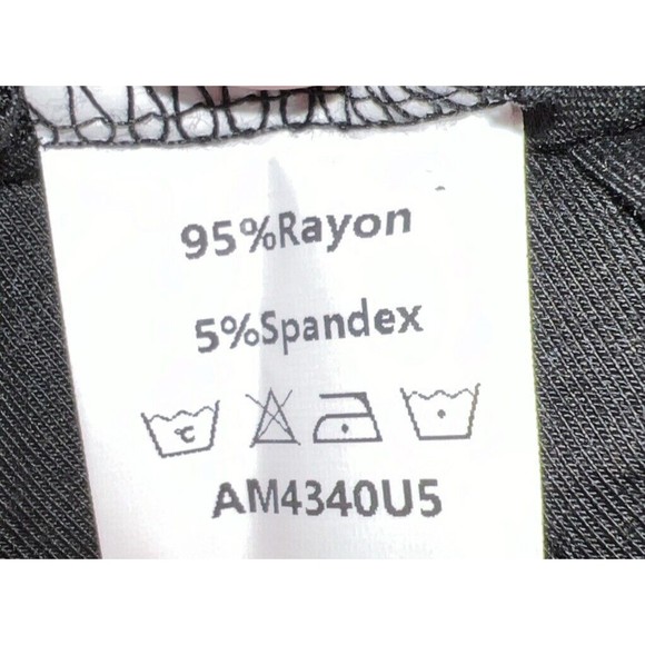 Women's V Neck Long Sleeve T Shirt Stretch Soft Basic Plain Layering Top XL - Picture 6 of 8